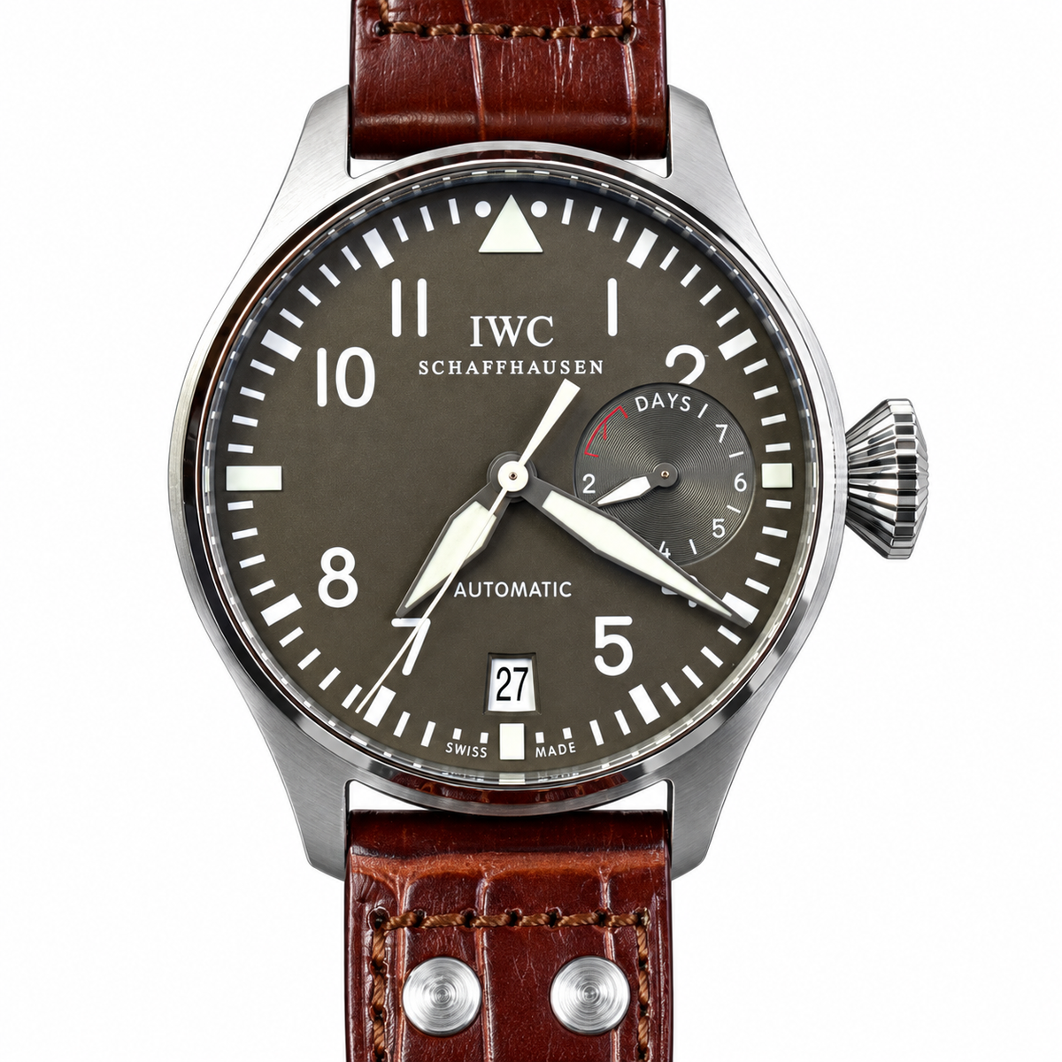 IWC Big Pilot 46.2mm Earthquake Early Warning Engineer Automatic Steel Watch