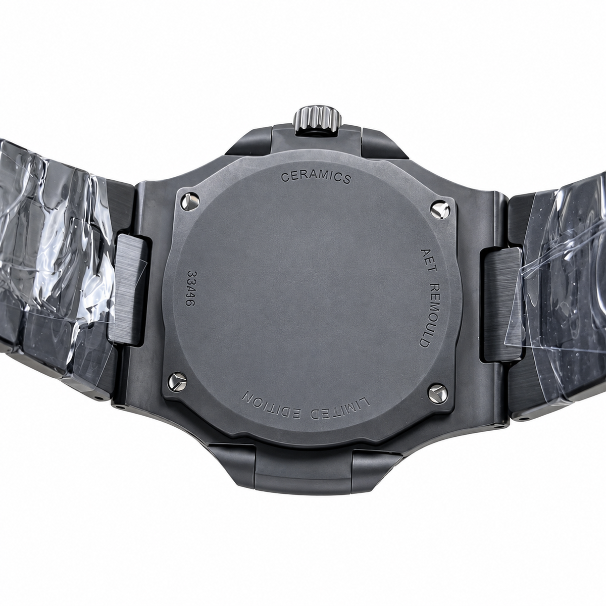 Patek Philippe Nautilus AET Remould Black DLC Yellow-Green