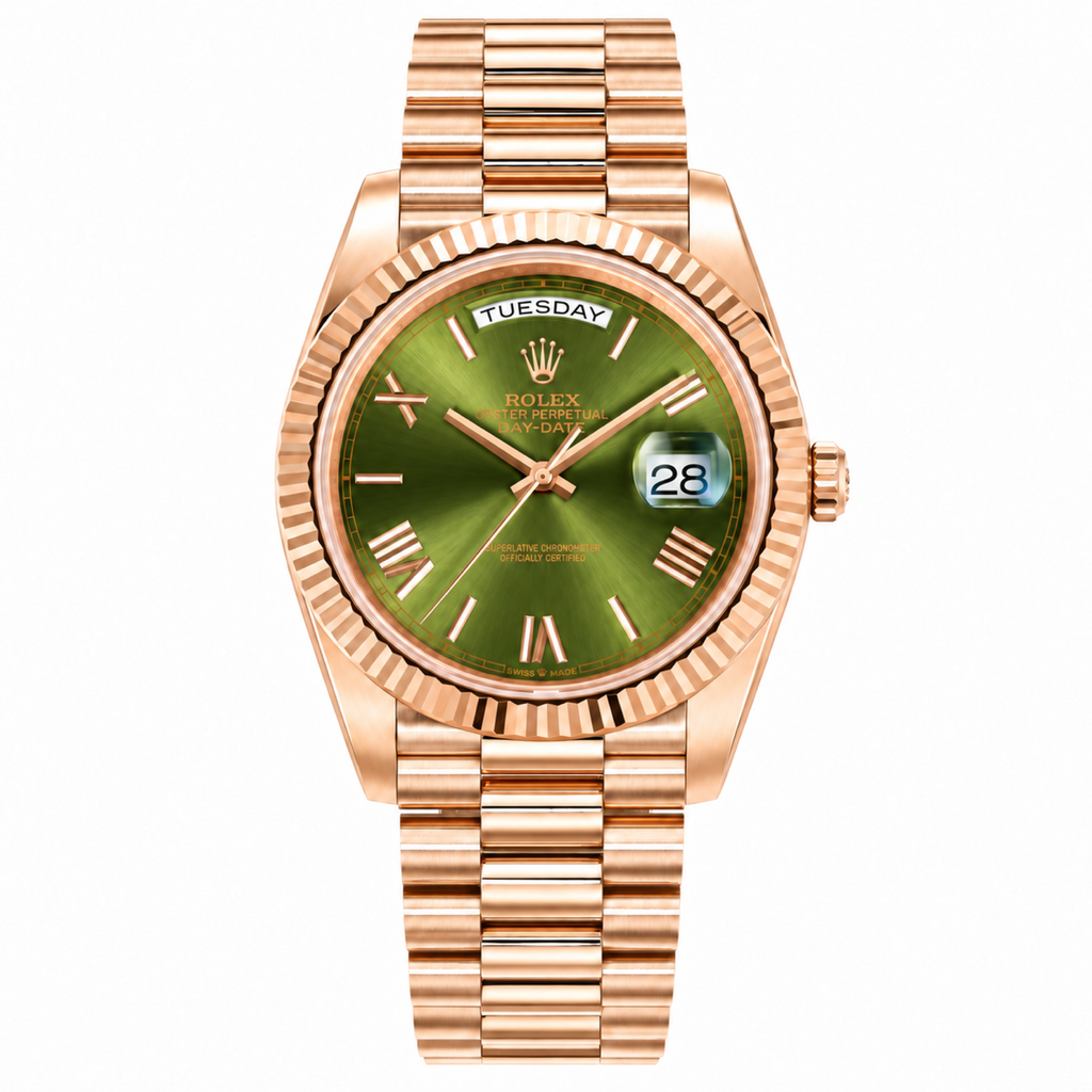 Rolex 40mm Automatic Watch | Certified Swiss Luxury with Full Documentation