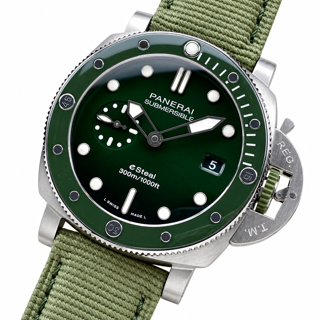 Panerai Submersible Blu Notte Automatic 44mm Men's Steel Watch