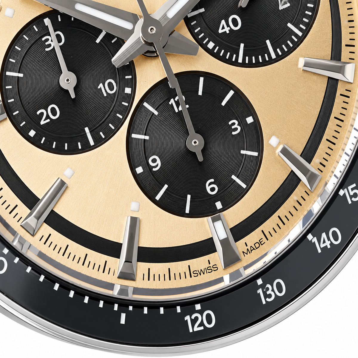 Longines Conquest Automatic Chronograph Champagne Dial