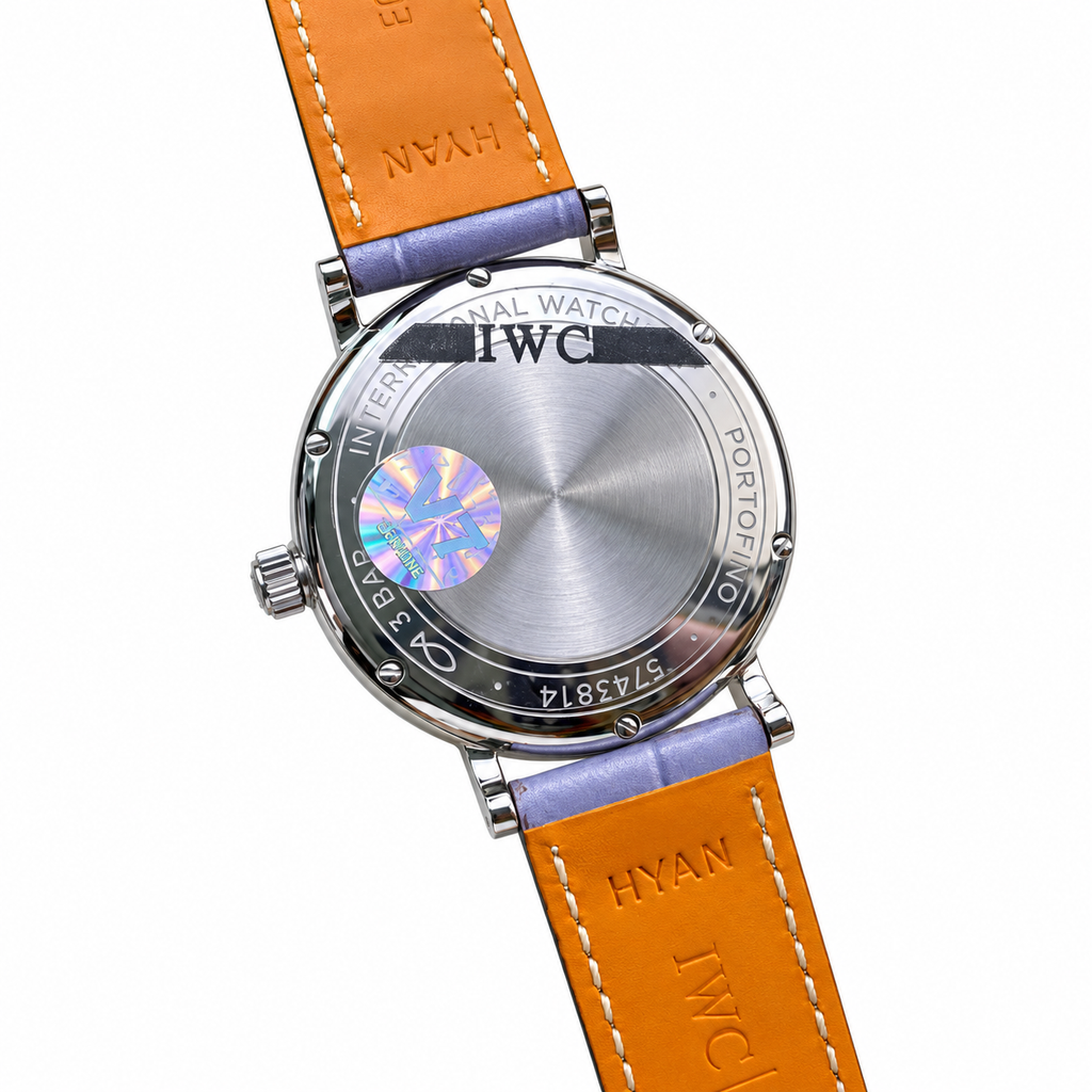 IWC Portofino 34mm Time Philosopher Automatic Steel Watch