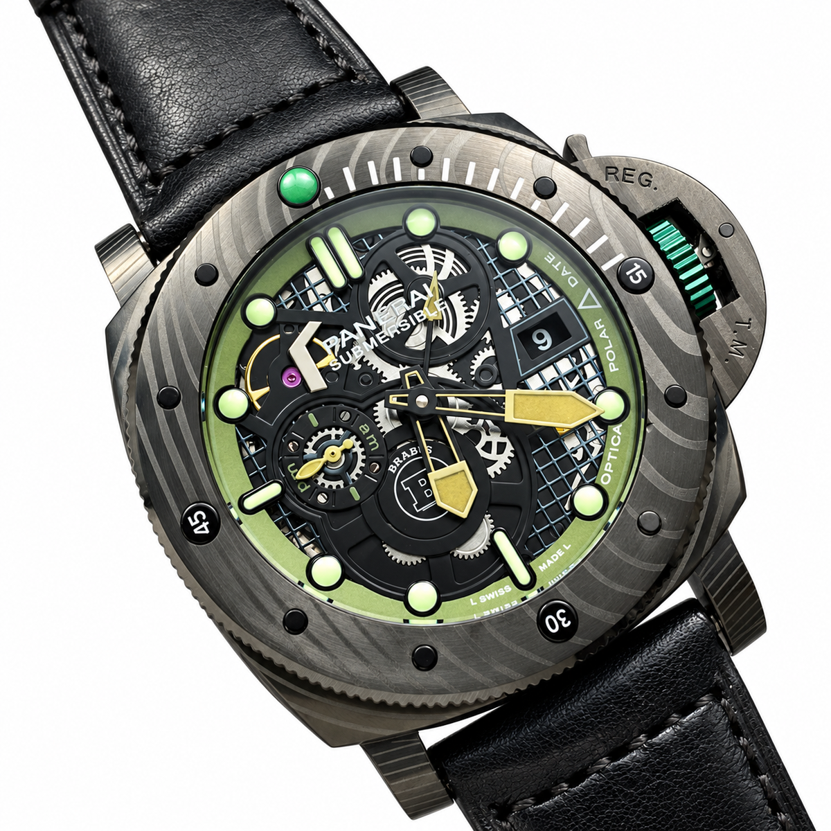 Panerai Luminor 1950 3 Days GMT Automatic 47mm Men's Steel Watch