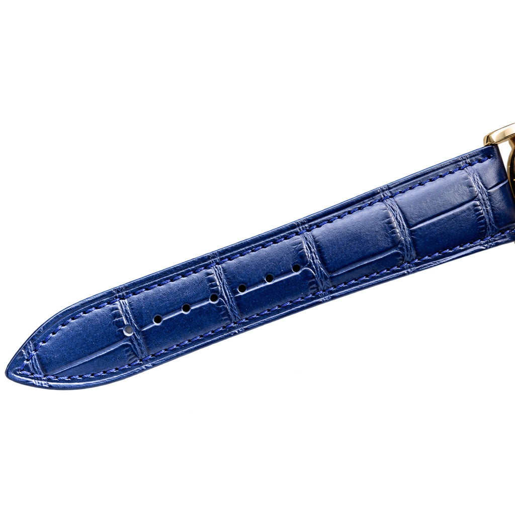 Blancpain Villeret Quantième Complet – Rose Gold Blue Enamel Dial Moonphase Calendar Swiss Automatic