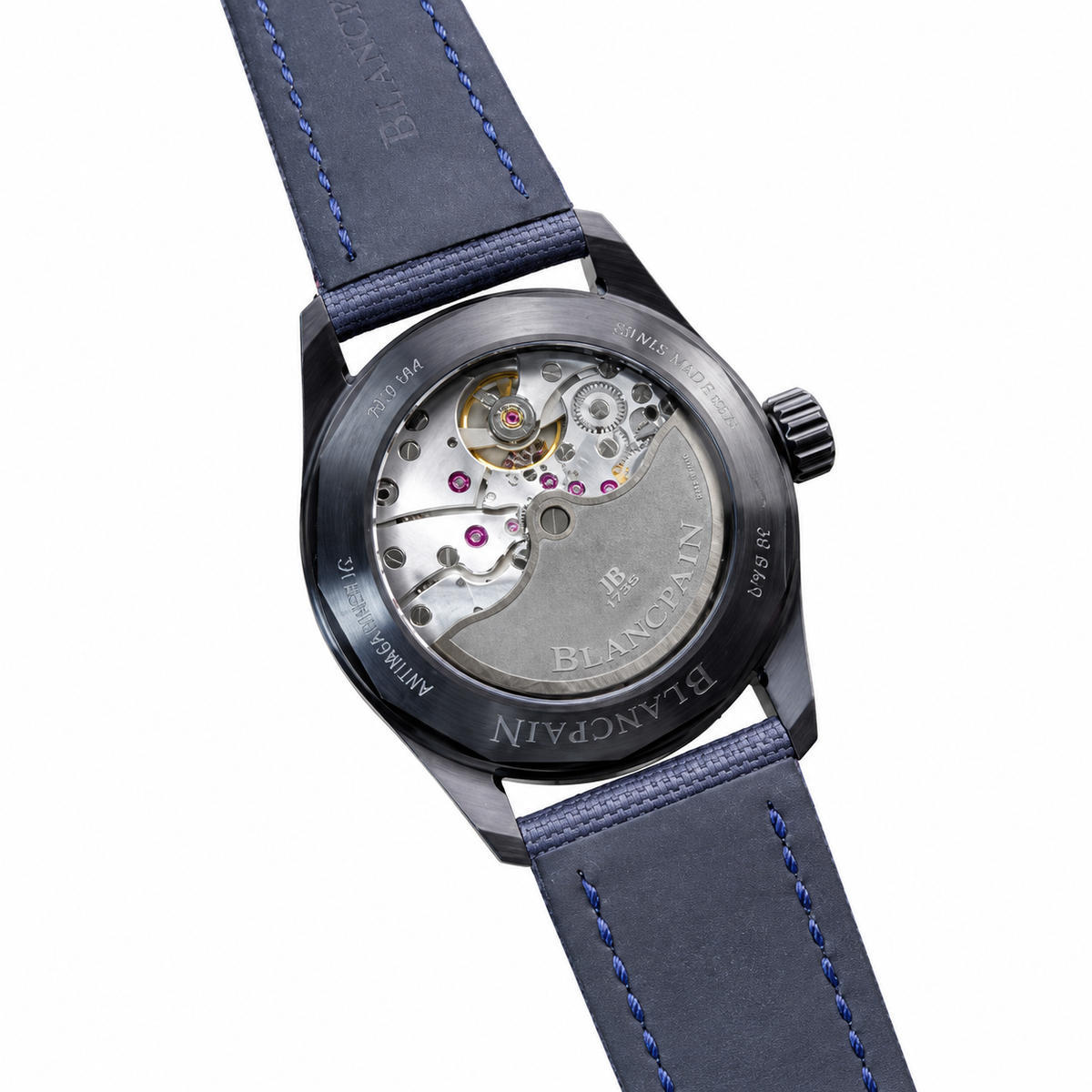 Blancpain Fifty Fathoms Bathyscaphe – Ocean Commitment Blue DLC Ceramic Bezel Swiss Automatic