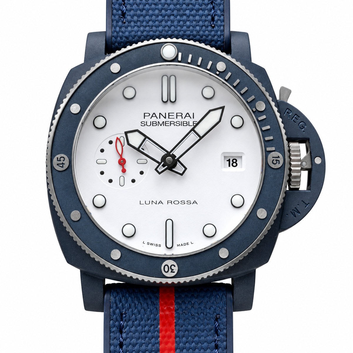 Panerai Submersible Carbotech Automatic 44mm Men's Watch