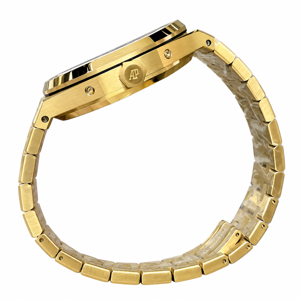 Audemars Piguet Royal Oak Perpetual Calendar Moon Phase Yellow Gold Blue